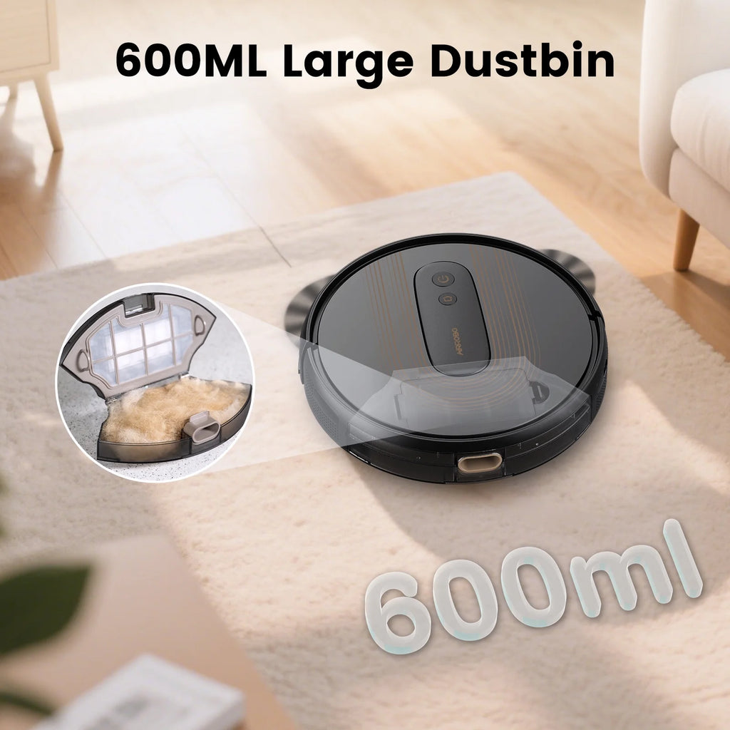 (2025Upgrade) AIRROBO?G50 Robot Vacuum with Home Mapping,2800  Strong power,Wi-fi Connect