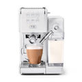 Mr. Coffee One Touch CoffeeHouse+ Espresso, Cappuccino, and Latte Maker, White