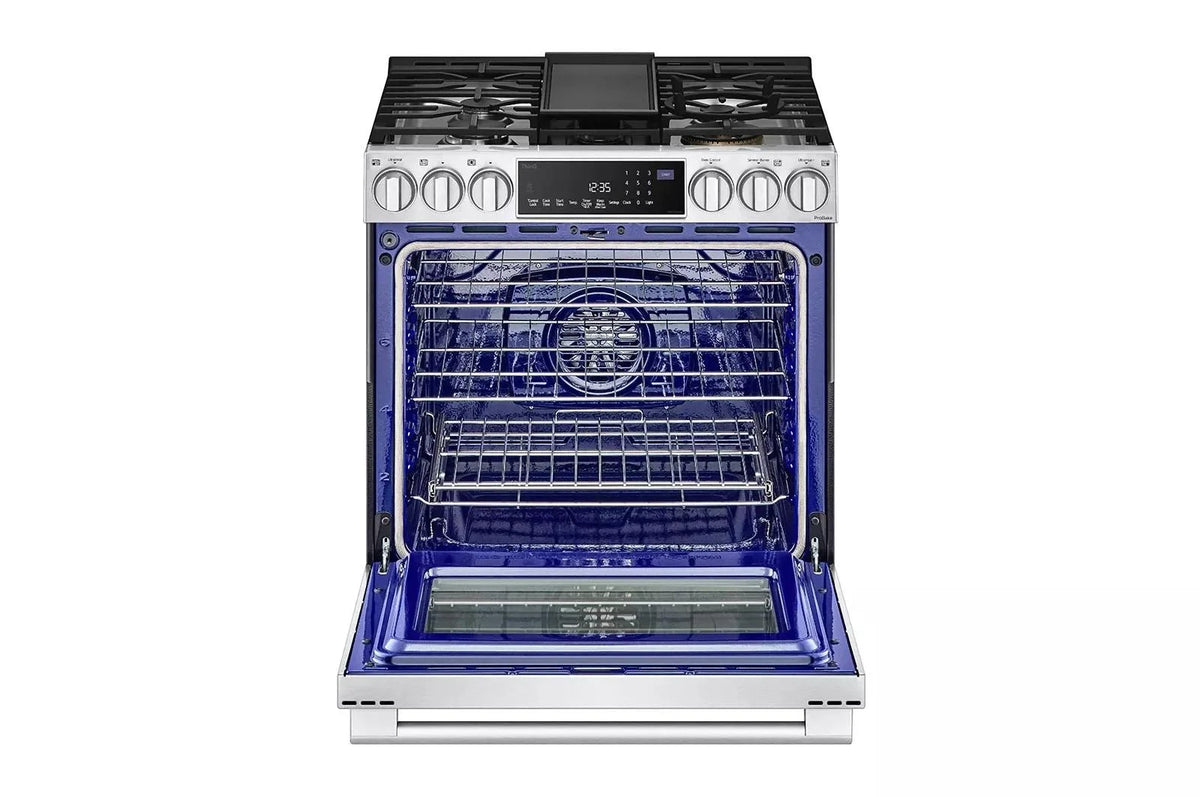 LG LSDS6338F slide in gas range
