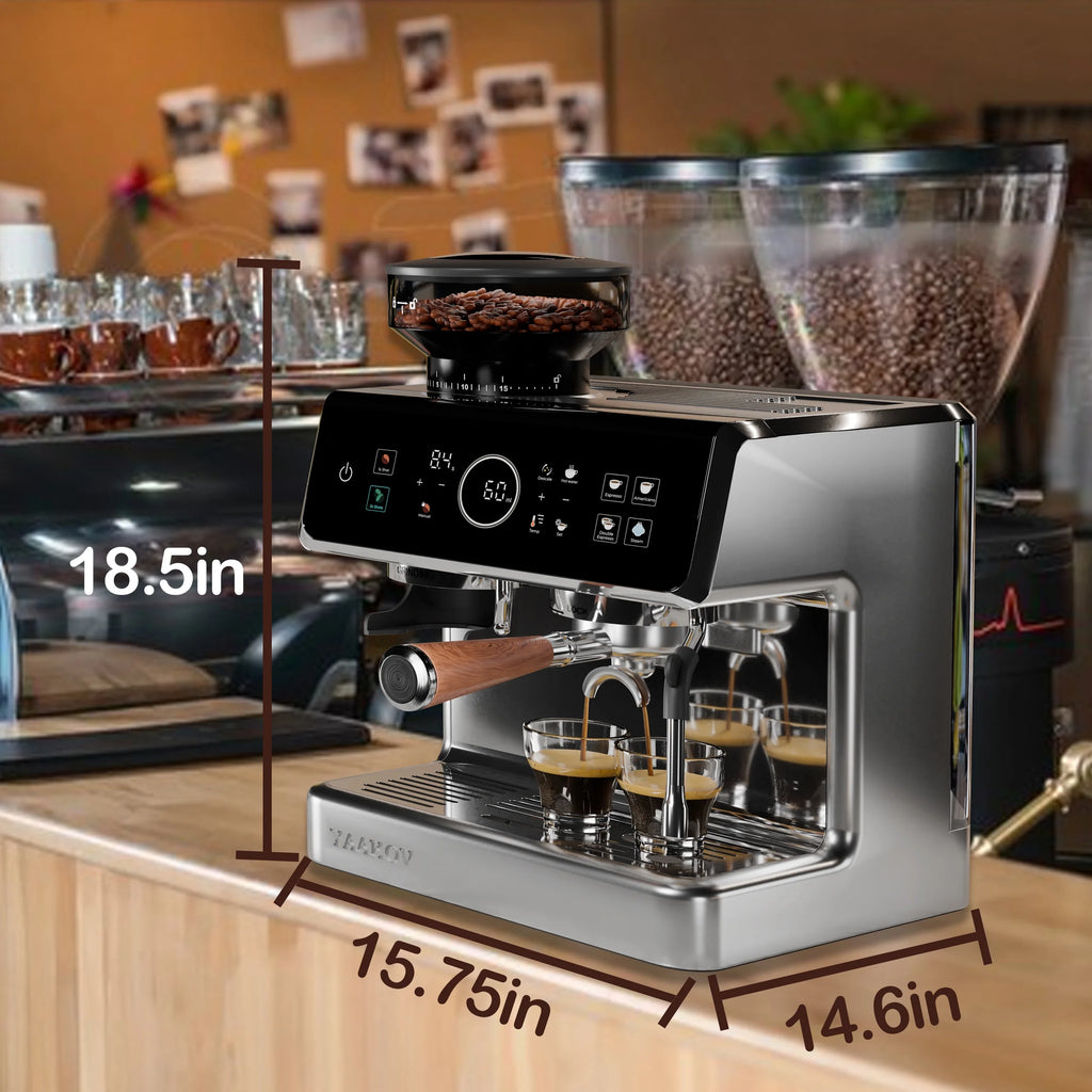 YAAKOV Espresso coffee machine semi-automatic coffee machine home espresso machine
