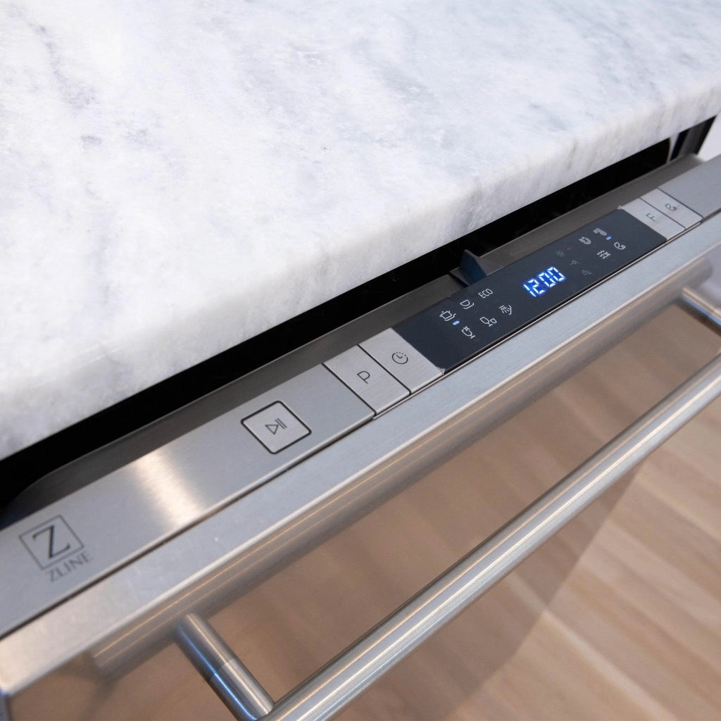 Zline Dw-H-24 24" Wide 20 Place Setting Energy Star Rated Built-In Top Control Dishwasher