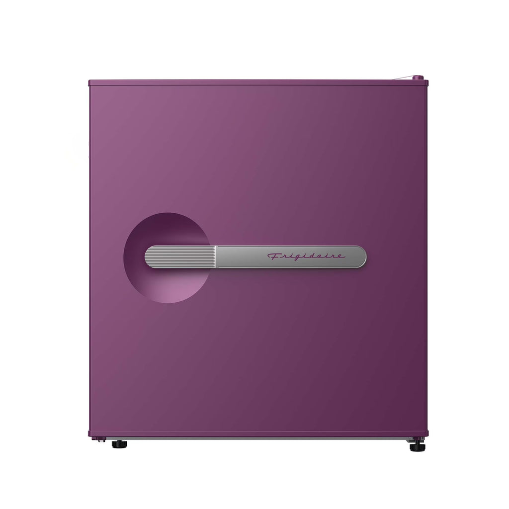 Frigidaire 1.6 cu ft retro compact fridge built in side bottle opener-W: 19.01" x L: 18.7" X H: 19.8" (Azure)
