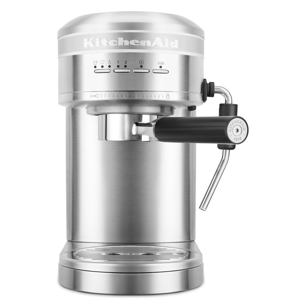 KitchenAid Metal Semi-Automatic Espresso Machine, Empire Red, KES6503