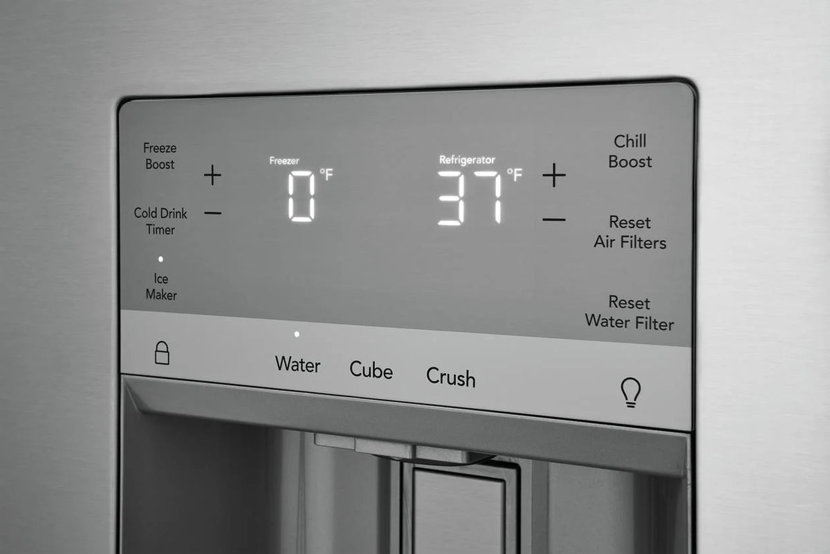 Frigidaire Gallery GRFS2853AF 28 Cu. Ft. Standard-Depth French Door Refrigerator, Stainless Steel