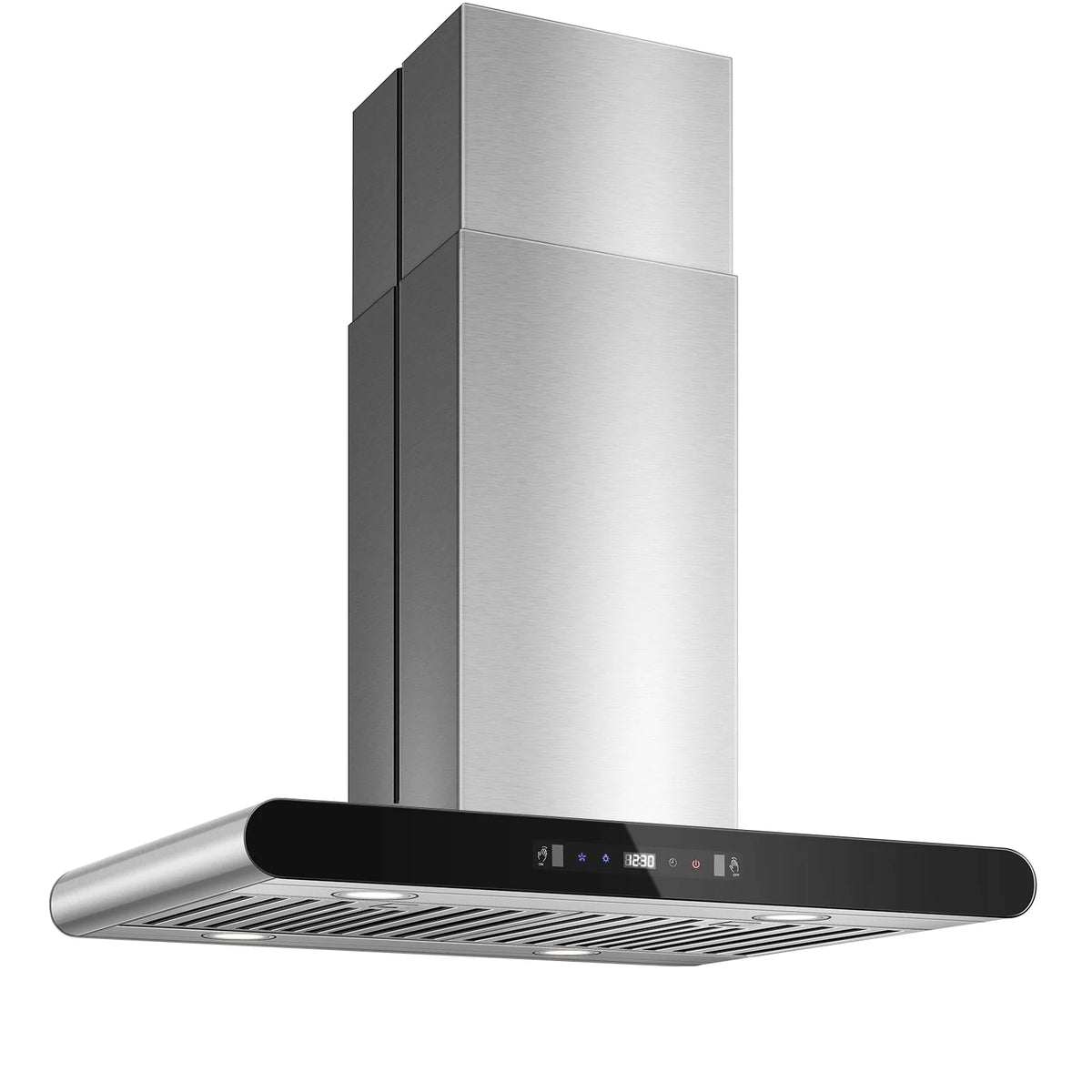 30" Island Range Hood 700CFM, Stainless Steel, Gesture/Touch/Remote Control, LED Light?