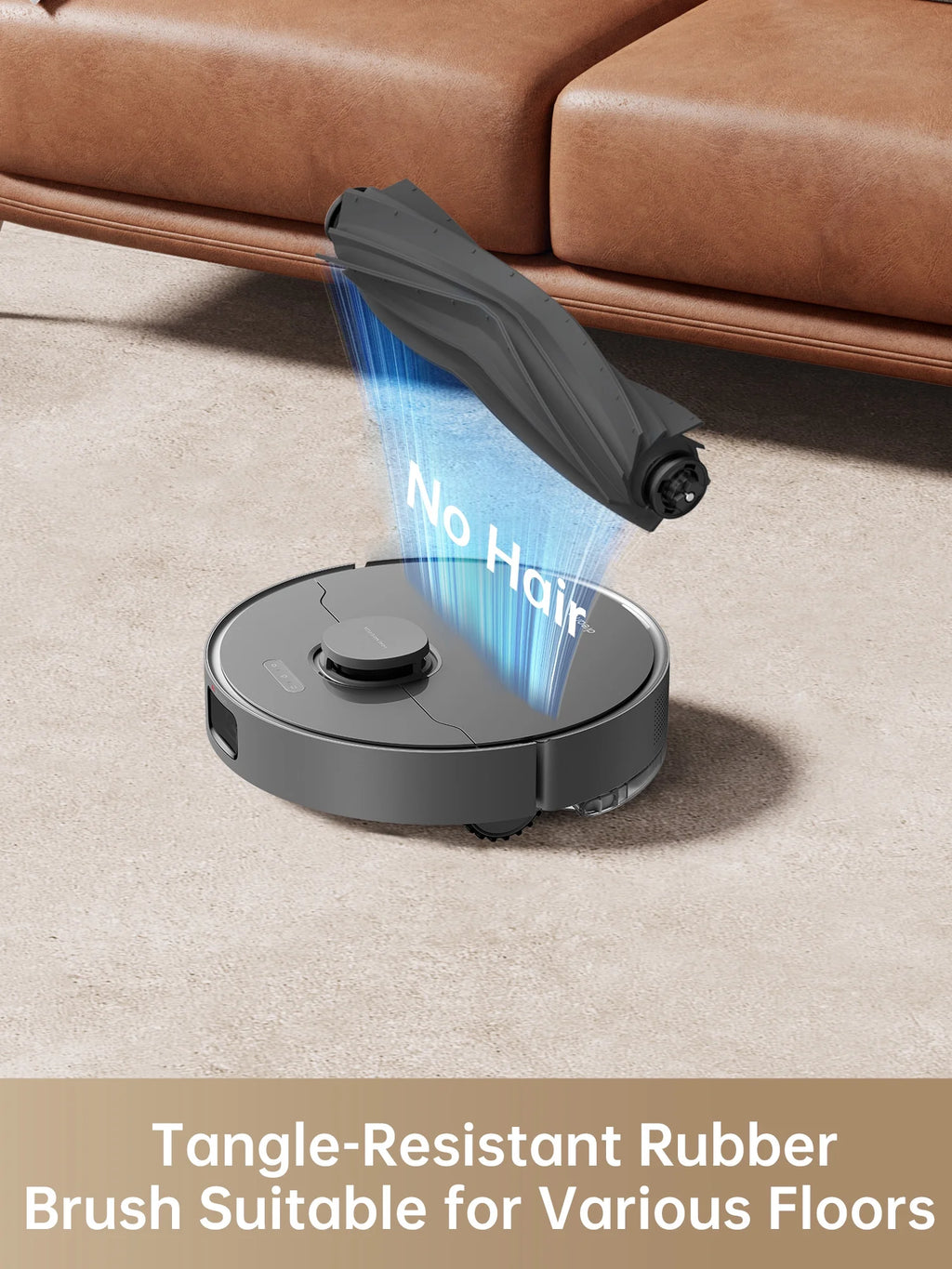 Dreame 3-in-1 Robot Vacuum and Mop, Advanced AI and LiDAR Navigation, Self-Emptying Base, D10s Plus
