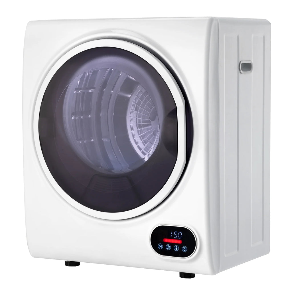 GYJ28-88-E Compact portable Household clothes Dryer 1.5CUFT Drum Dryer with LED display -White 120V 2.5KG