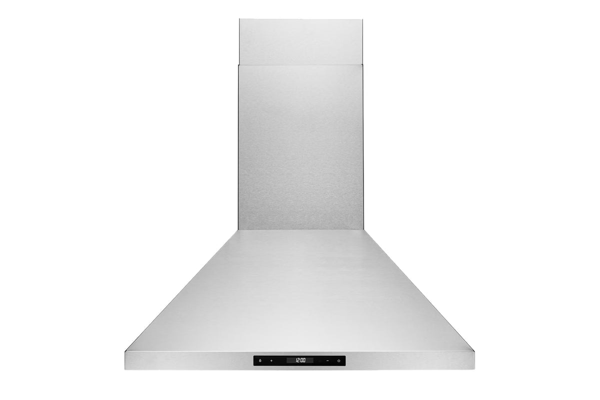 Hauslane Chef Series 36'' Stainless Steel Wall-Mount Range Hood 860 CFM, Touch Screen, Easy Clean Baffle Filters, LED Lamps