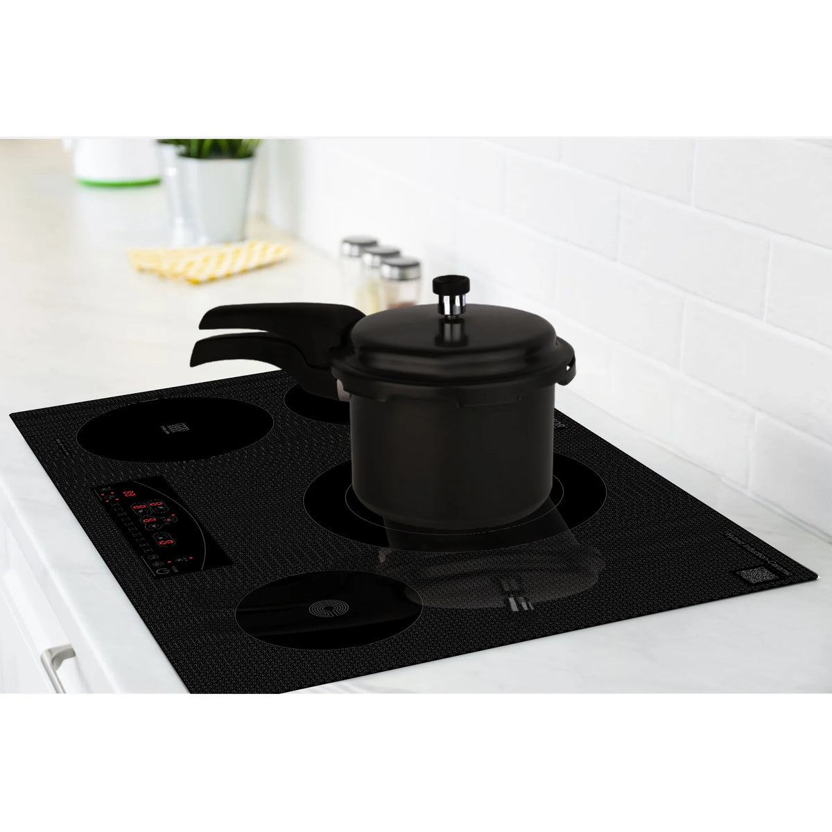 Equator 30" Electric Hybrid CERAMIC-INDUCTION 4 Burner Cooktop 9 Power 220V