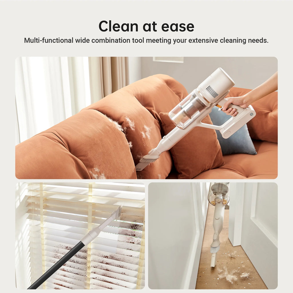 dreame U10 Cordless Stick Vacuum 100AW Suction Power 40-Minute Runtime LED Light