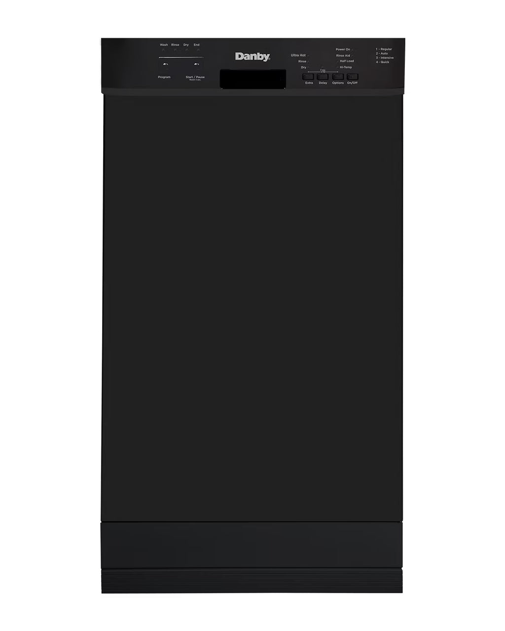 Danby DDW18D1ESS 18" Wide Built-in Dishwasher in Stainless Steel