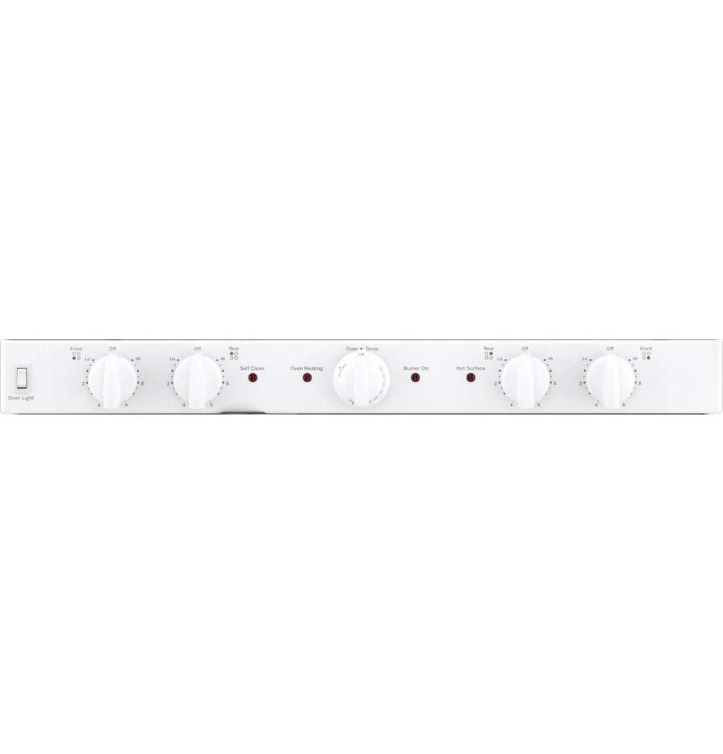 GE APPLIANCES JB480DTWW freestanding smoothtop electric range