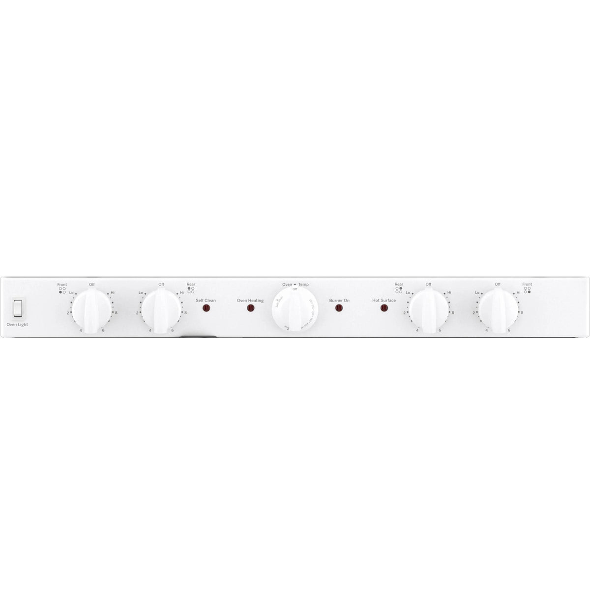 GE APPLIANCES JB480DTWW freestanding smoothtop electric range