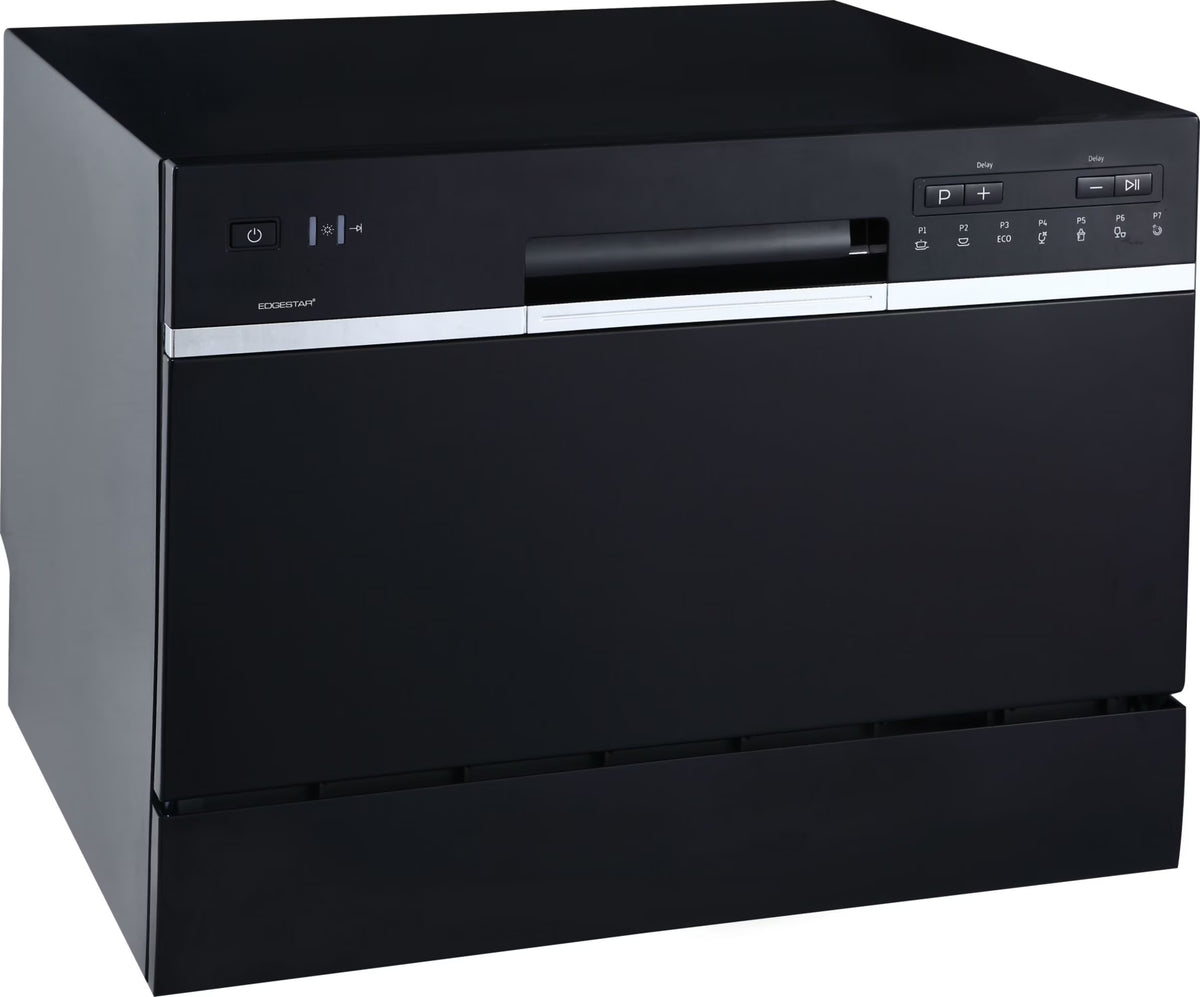 Edgestar Dwp63 21-5/8" Wide 6 Place Setting Countertop Dishwasher - Silver