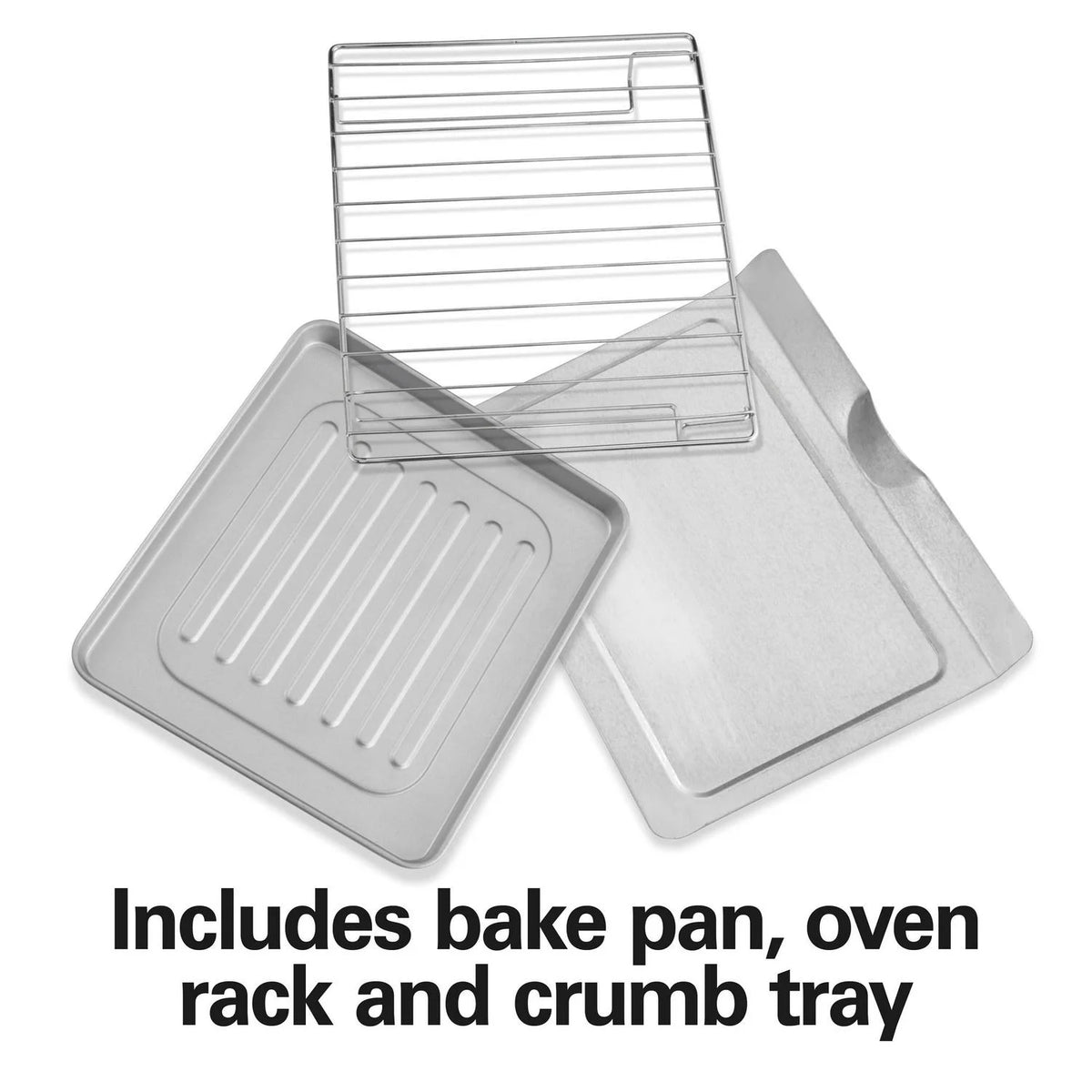Hamilton Beach 4 Slice Stainless Steel Toaster Oven