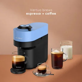 Nespresso Vertuo Pop+ Coffee and Espresso Maker by De'Longhi, Pacific Blue