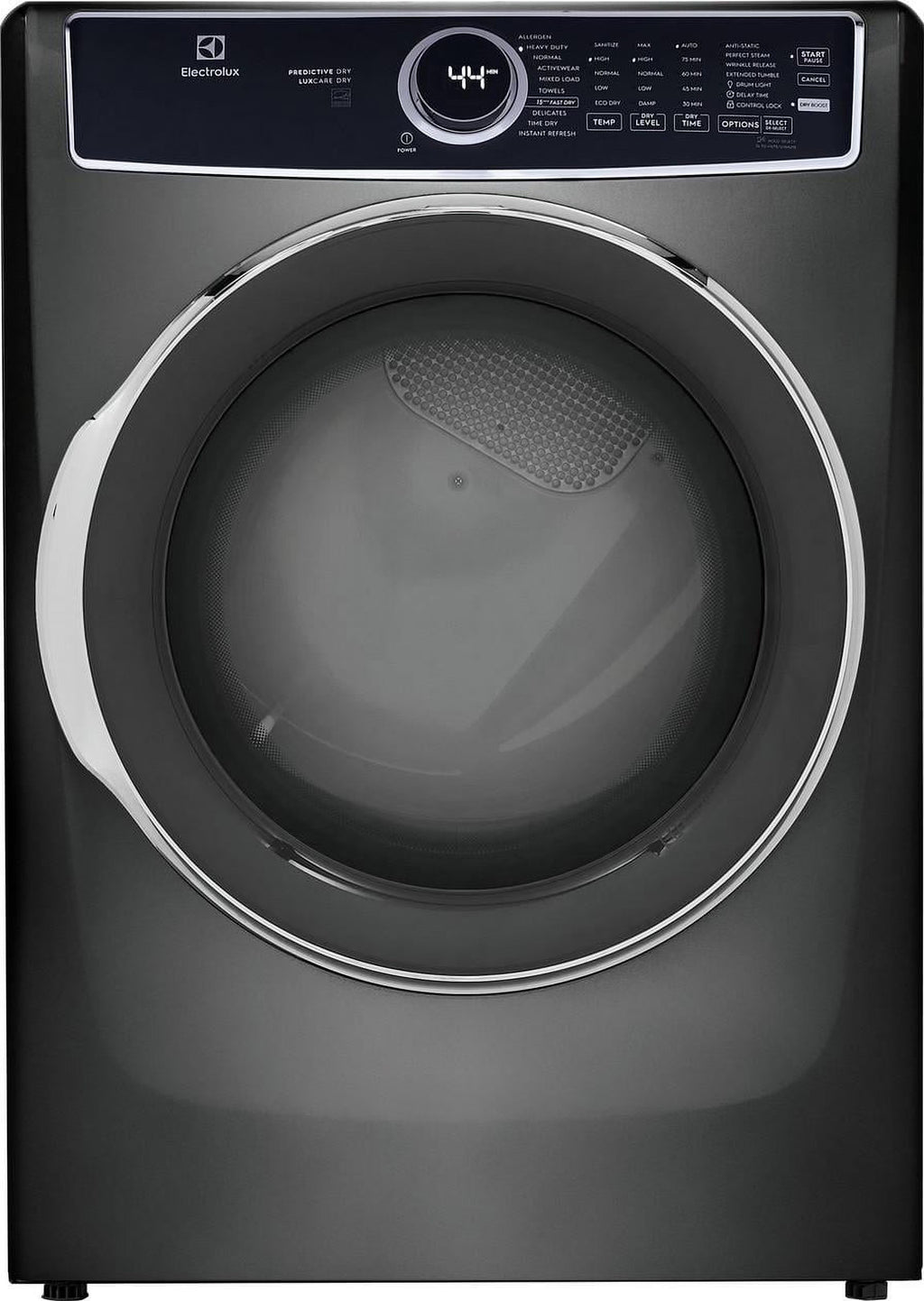 Electrolux ELFE7537AT 8.0 Cu. Ft. Stackable Electric Dryer with Steam and LuxCare Dry System - Titanium