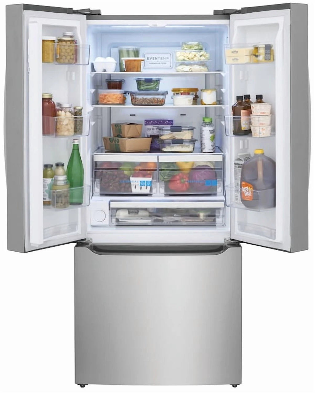 Frigidaire Gallery 20 Cu. Ft. Standard-Depth French Door Refrigerator, Stainless Steel
