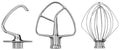 KitchenAid Stainless Steel 3 Piece Kit, KSM5TH3PSS