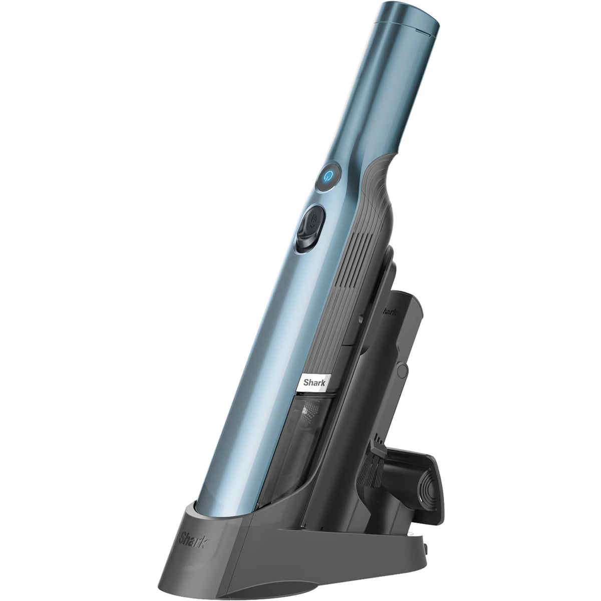 Shark Cordless Handheld Vacuum , Wandvac, for Pet Hair, Carpet & Car, Powerful suction, high speed brushless motor, ultralight weight, with easy emptying and charging dock, WV200, Graphite