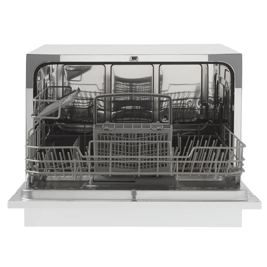 Danby 6 Place Setting Countertop Dishwasher in White (DDW621WDB)