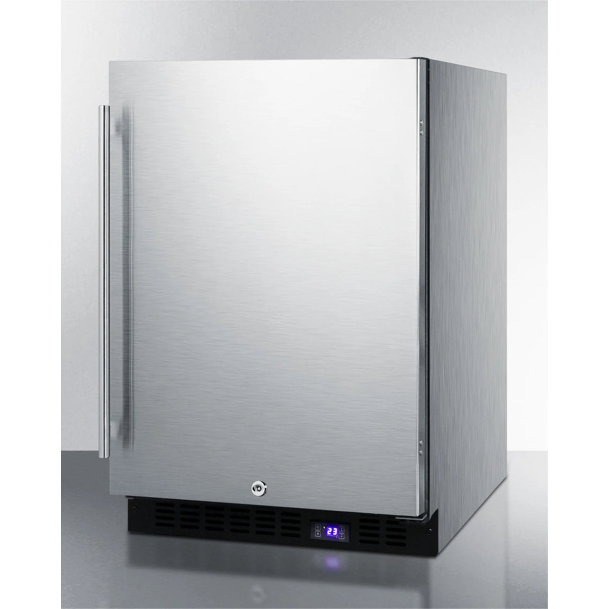 24" Wide Outdoor All-Freezer, Stainless Steel Cabinet