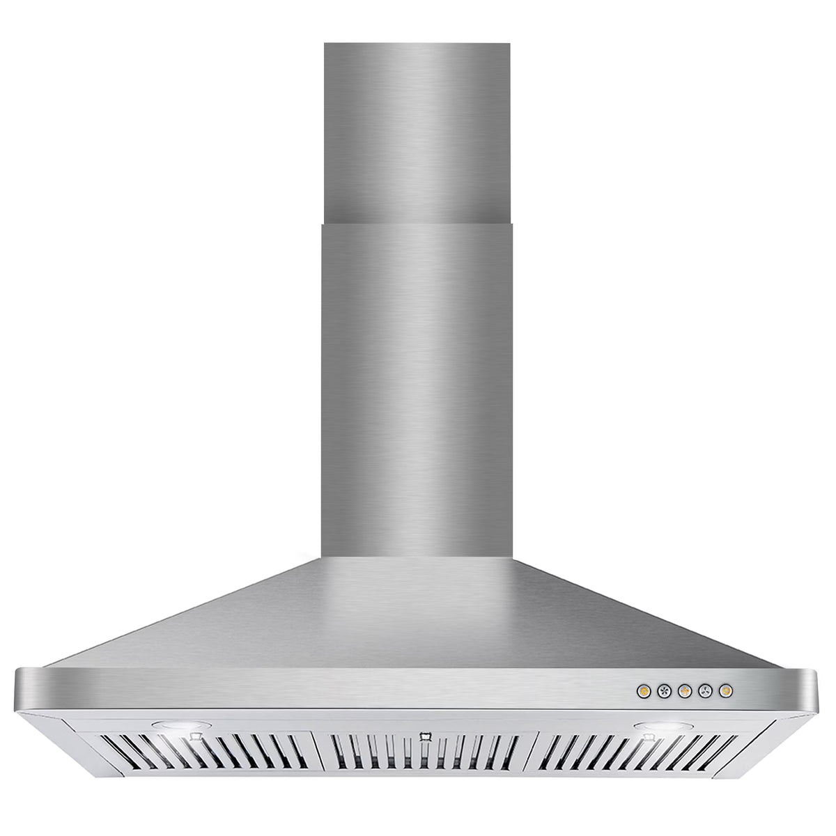 Cosmo 30 in. Ducted Range Hood in Stainless Steel with Touch Controls, LED Lighting and Permanent Filters