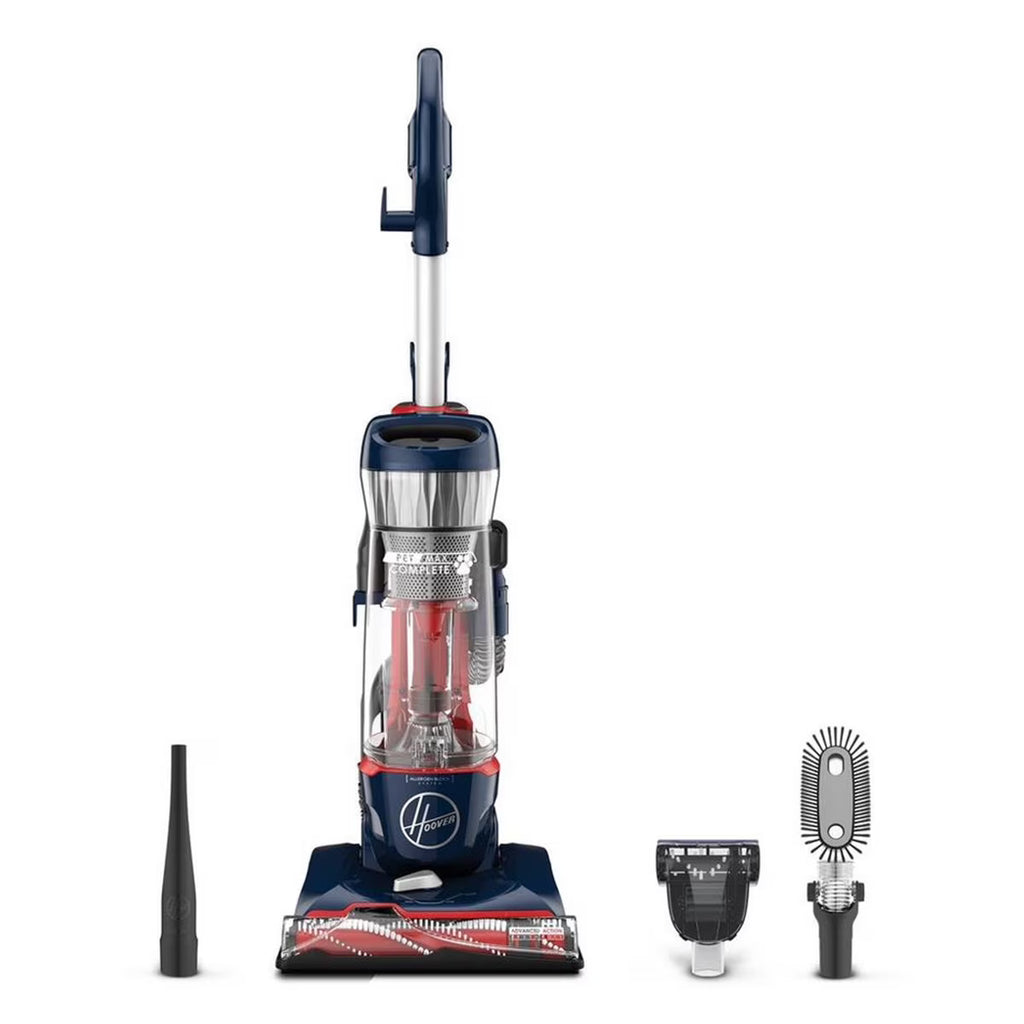 Restored Hoover Residential Vacuum-UH74110M Hoover Pet Max Complete Bagless Upright Vacuum Cleaner with Allergen Block Technology (Refurbished)