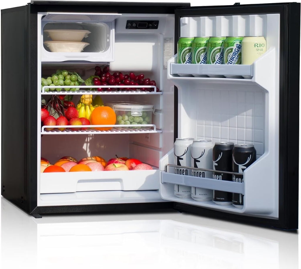 SMAD 3.0 Cu ft/85L RV Car Fridge with Freezer DC 12V/24V Camping  Refrigerator