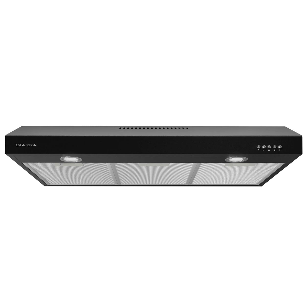 CIARRA Range Hood 30 inch Under Cabinet Ductless Ducted Convertible Slim Stove Vent Hood CAS90575