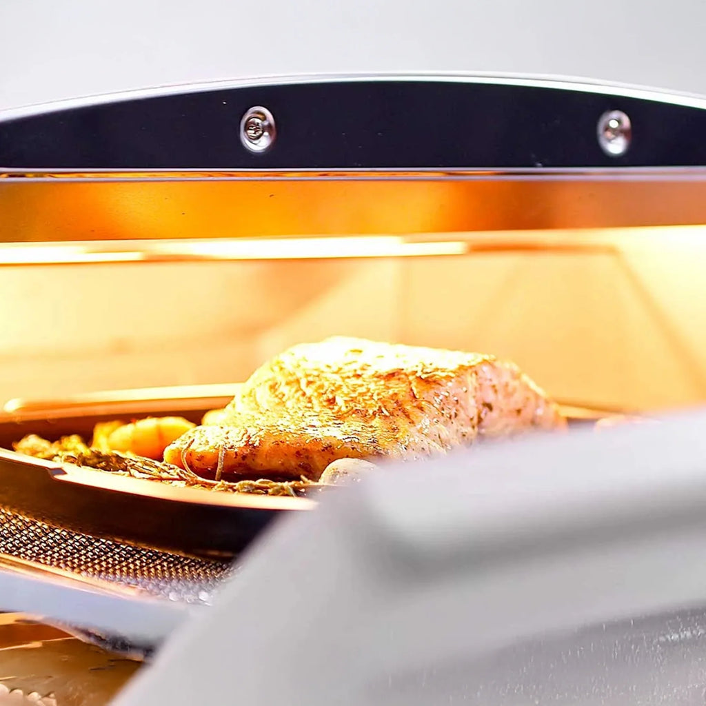 Sengoku HeatMate Countertop Toaster Oven w/ Graphite Technology, Olive