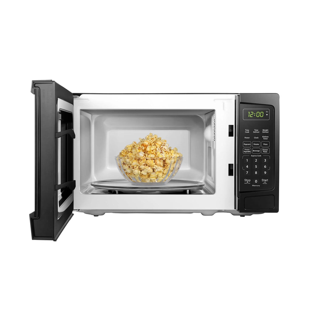 Danby 700W 0.7 Cubic Feet Convenient User-Friendly Countertop Microwave, Black