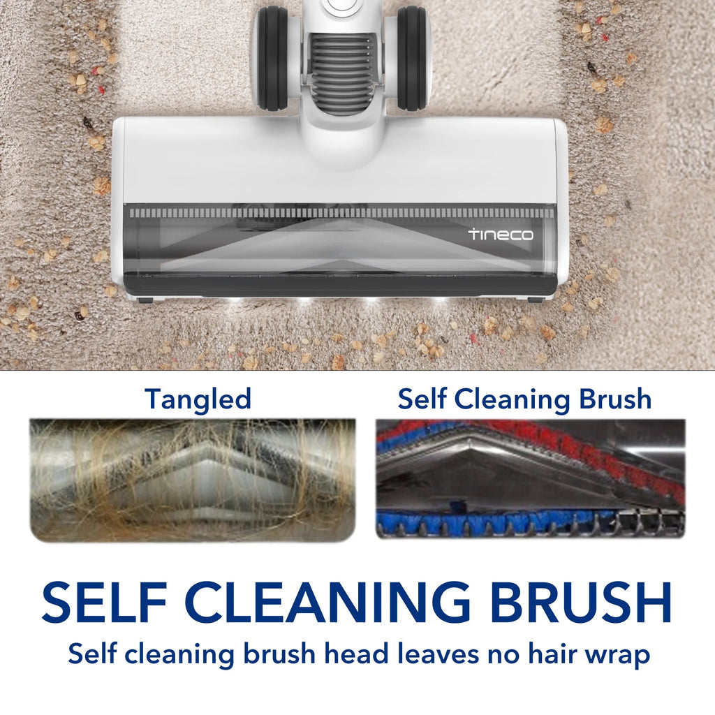 Tineco Pwrhero 11 ZT Cordless Stick Vacuum Cleaner with ZeroTangle Brush Head for Hard Floor, Carpet