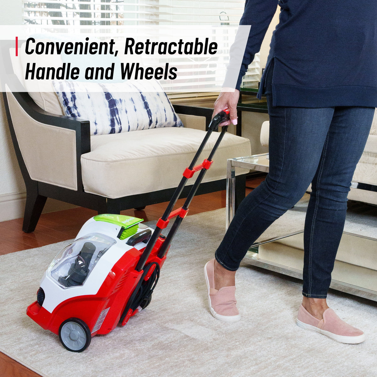 Rug Doctor Pet Portable Spot Cleaner, 2X Suction Power*, Lightweight Pet Carpet Cleaner Machine, Pro-Grade Power Removes Stains & Odors from Rugs, Carpets And Upholstery