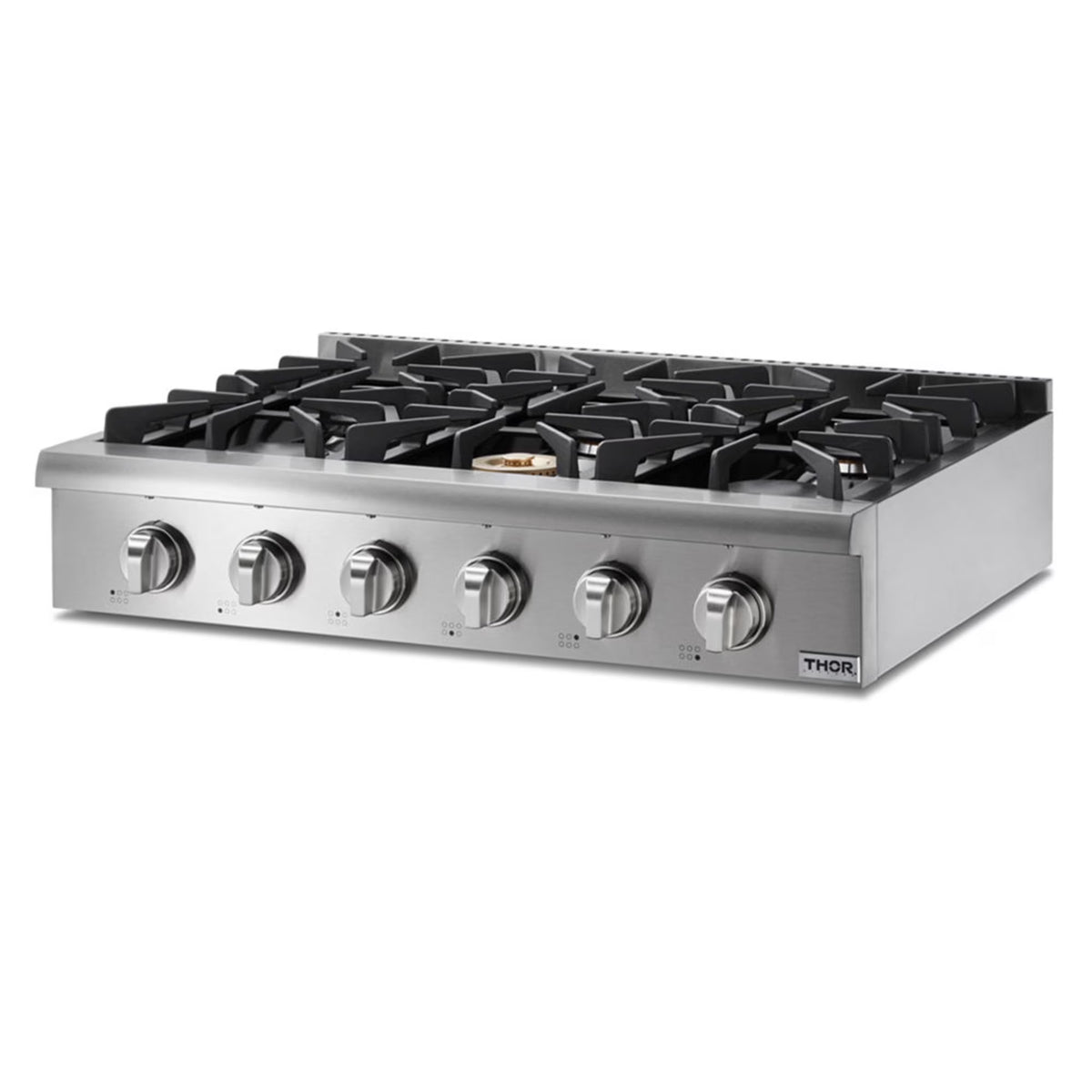 Thor Kitchen 36" Professional Gas Range Top, Stainless Steel