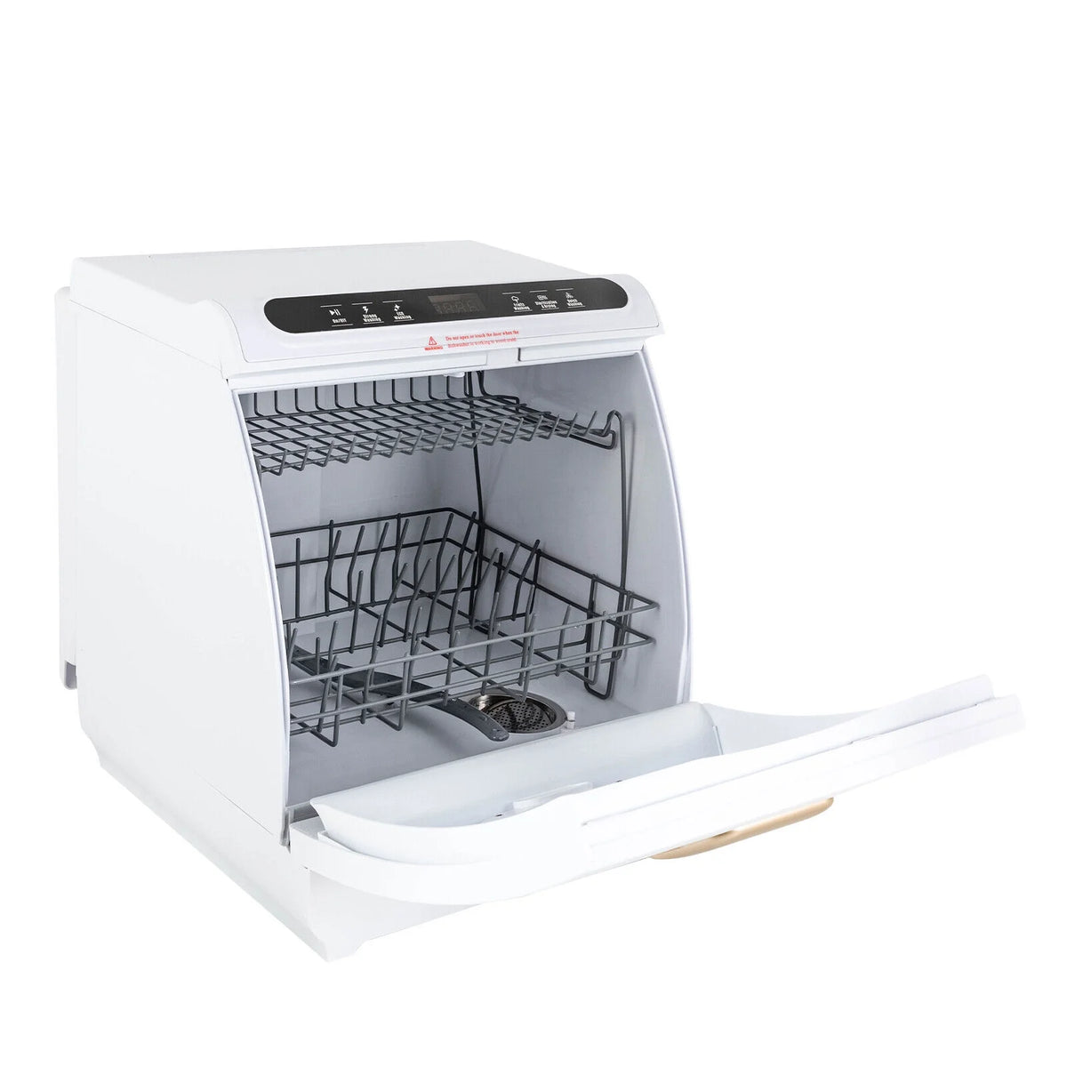 Portable Countertop Dishwasher Air Drying 5 Programs W/ 7L Water Tank 110V