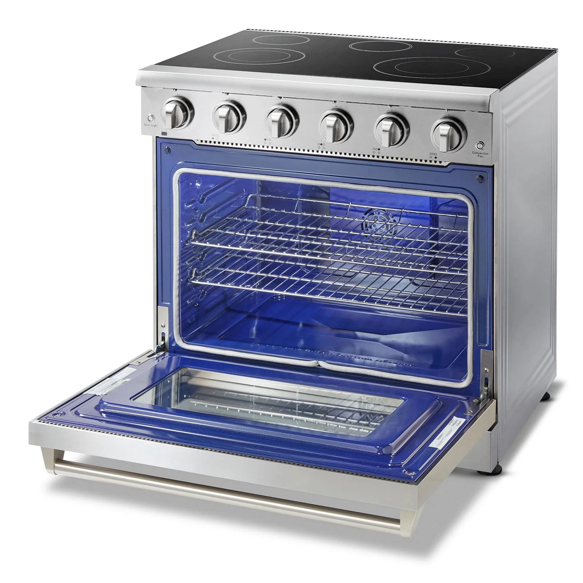 Thor Kitchen Hre3601 36" Wide 6.0 Cu. Ft. Capacity Freestanding Professional Electric