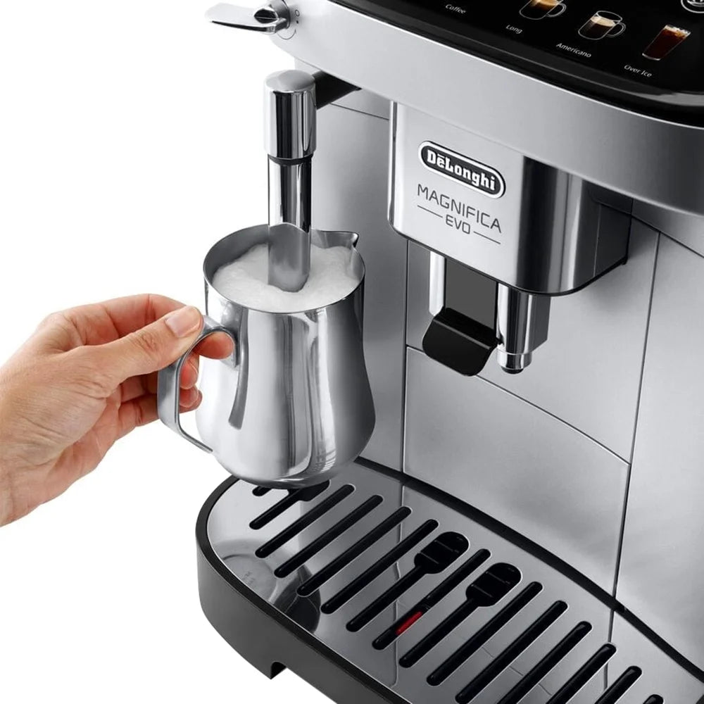 DeLonghi Magnifica Evo Automatic Espresso & Coffee Machine, 6 Recipe - ECAM29043SB