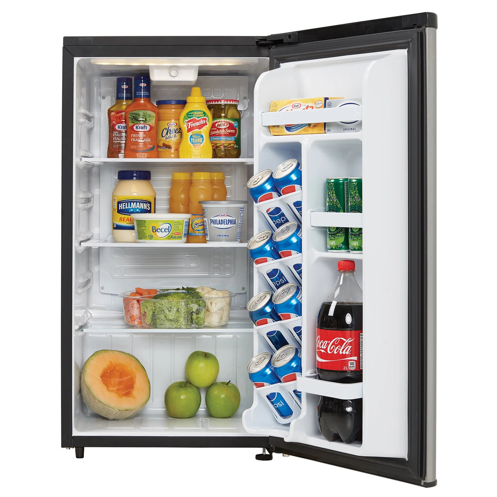Danby 3.3 cu. ft. Compact Fridge in Stainless Steel (DAR033A6BSLDB)