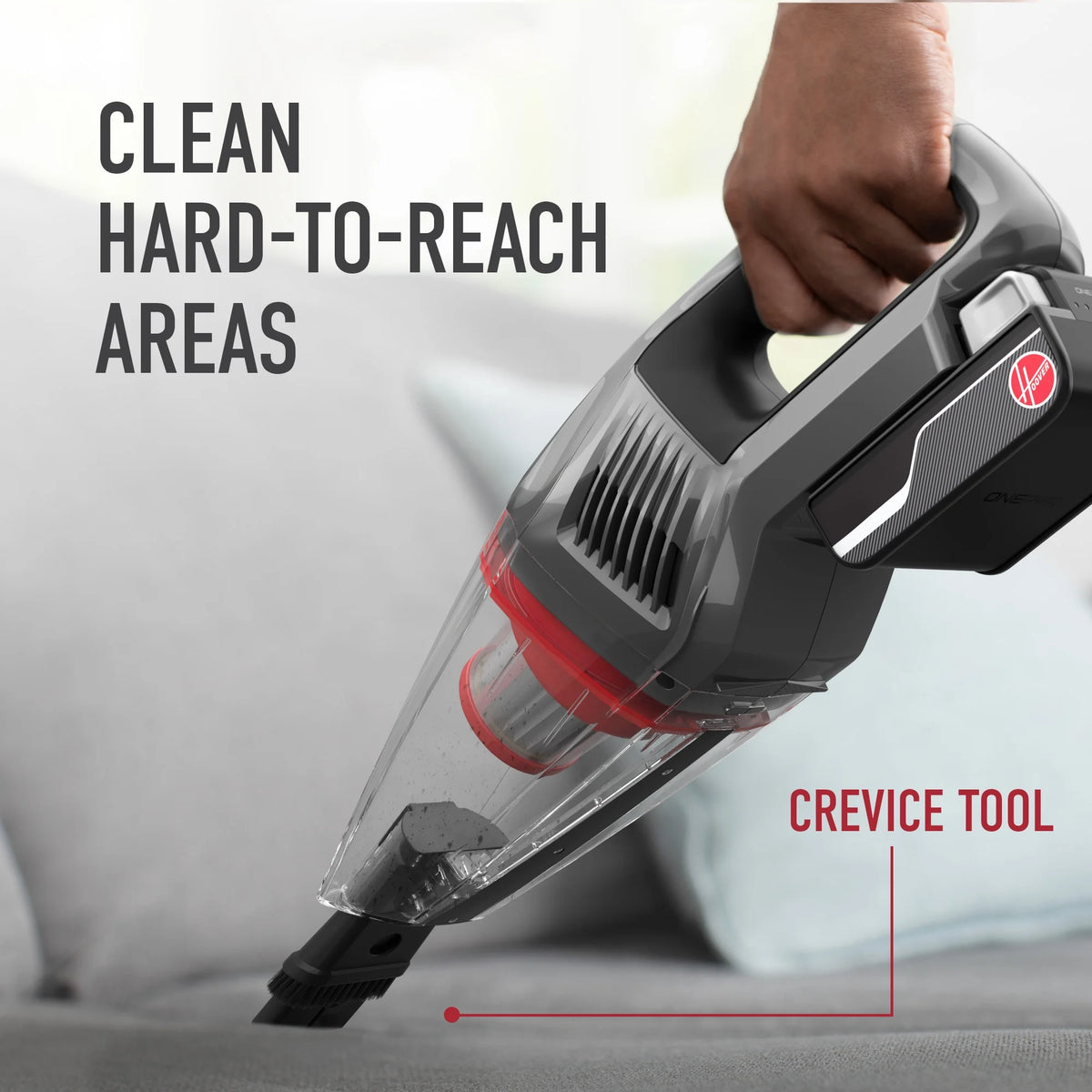 Hoover ONEPWR Evolve Pet Elite & ONEPWR Hand Vac, Upright Vacuum and Hand Vacuum Bundle, Pet Friendly, Powerful Suction, for Multi-Surfaces, BH53810V, Gray