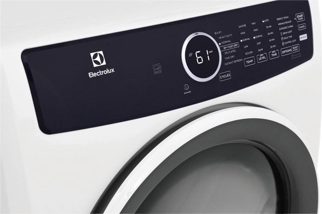 Electrolux Front Load Perfect Steam Electric Dryer with Instant Refresh, 8.0 Cu. Ft.
