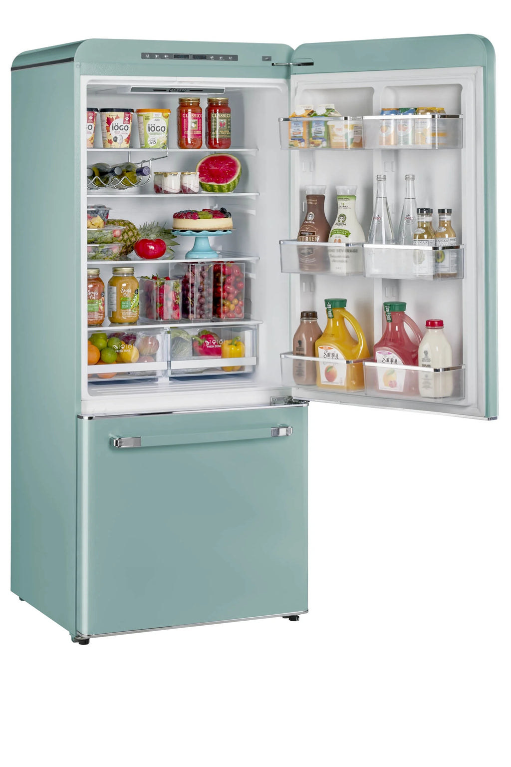 Unique Appliances Ugp-510L Ac Classic Retro 30" Wide 17.7 Cu. Ft. Energy Star Certified