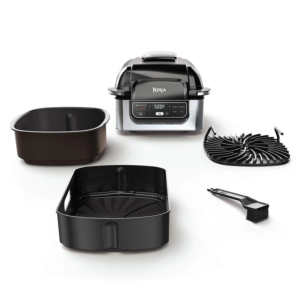 Ninja AG301 Foodi 5-in-1 Indoor Grill with 4-Quart Air Fryer