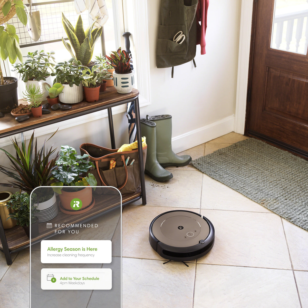 iRobot Roomba i1 (1152) Robot Vacuum - Wi-Fi Connected Mapping, Works with Google, Ideal for Pet Hair, Carpets
