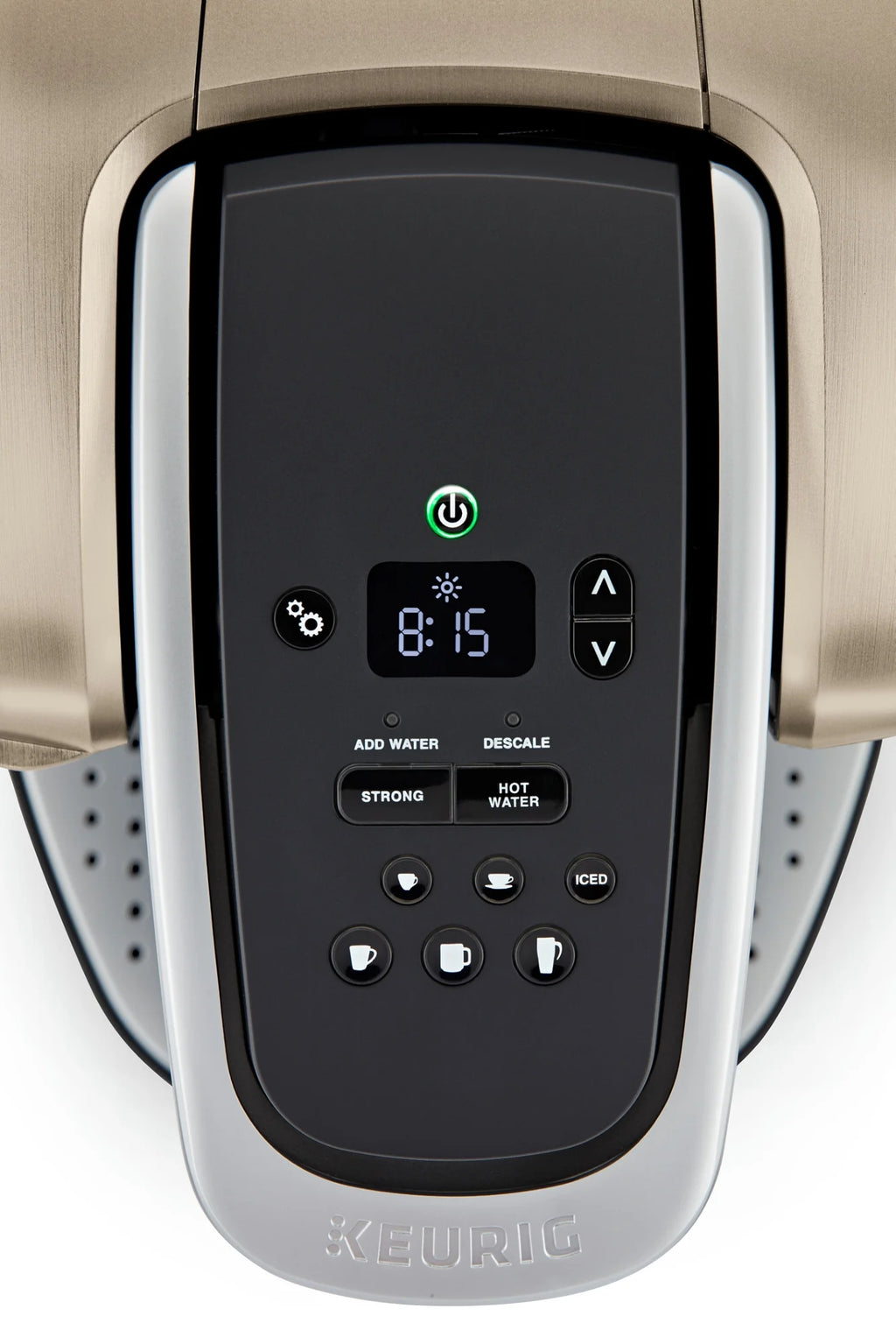 Keurig K-Elite Single-Serve K-Cup Pod Coffee Maker, Brushed Slate