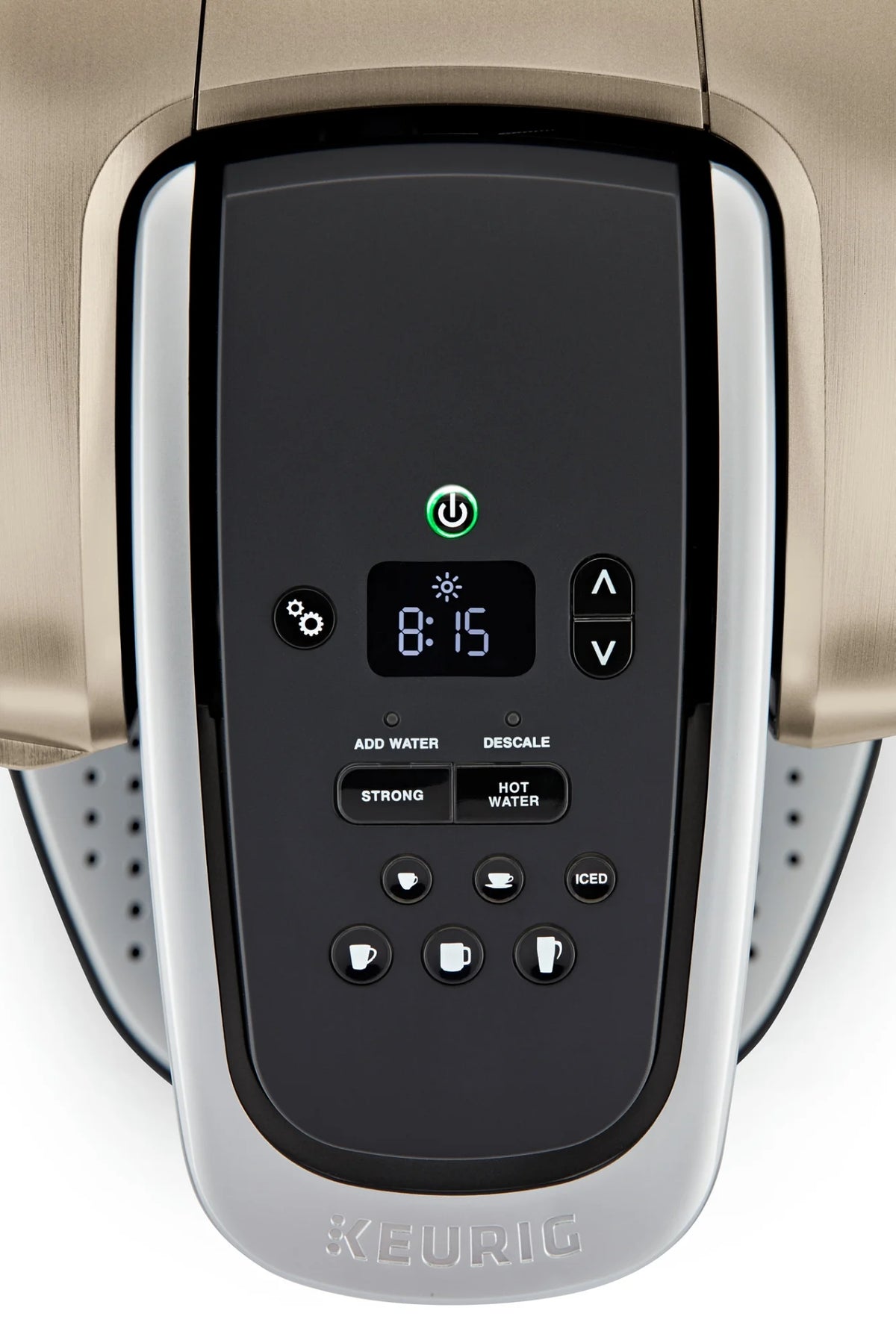 Keurig K-Elite Single-Serve K-Cup Pod Coffee Maker, Brushed Slate