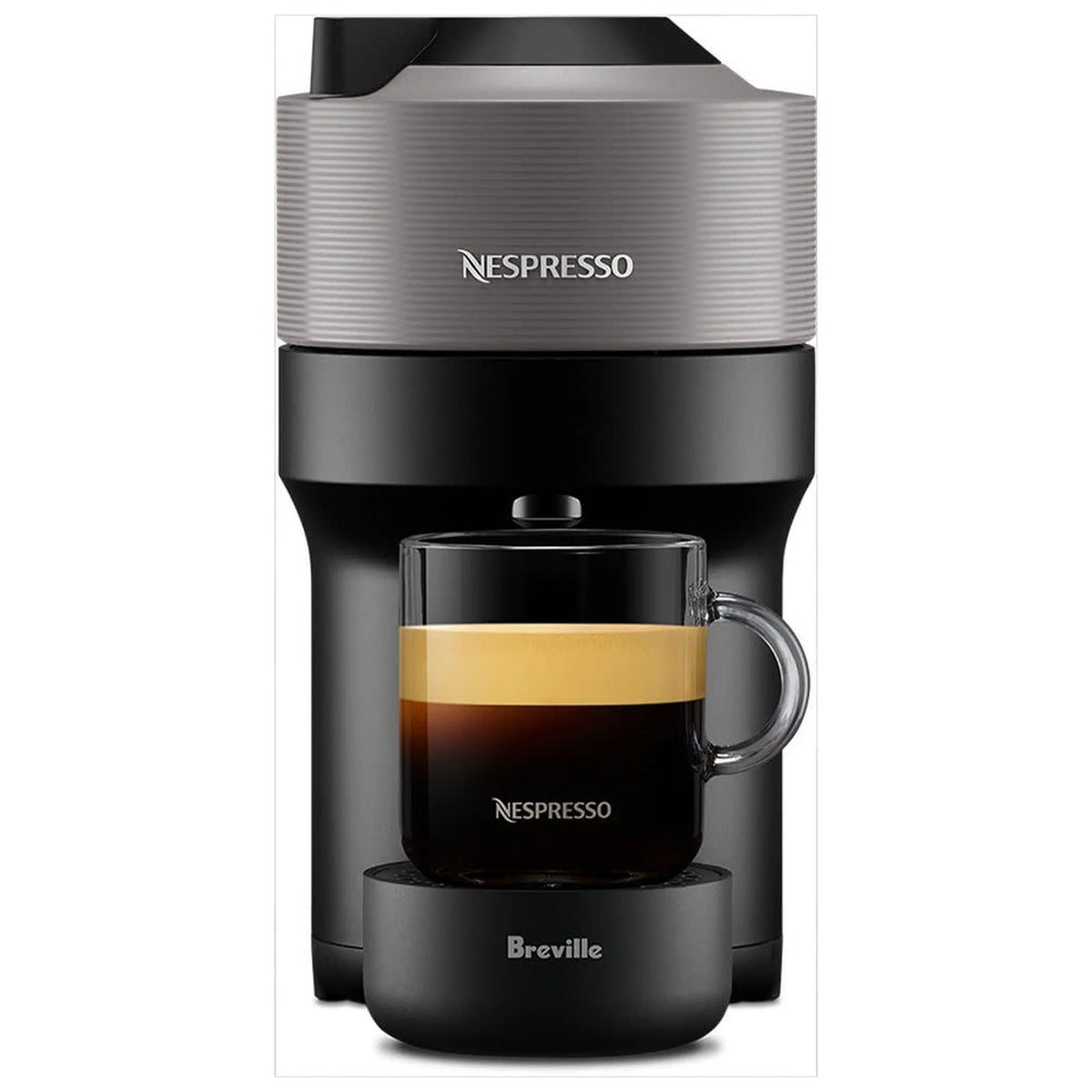 Nespresso Vertuo Pop by De'Longhi Coffee and Espresso Maker with Coffee Tasting Set, Black