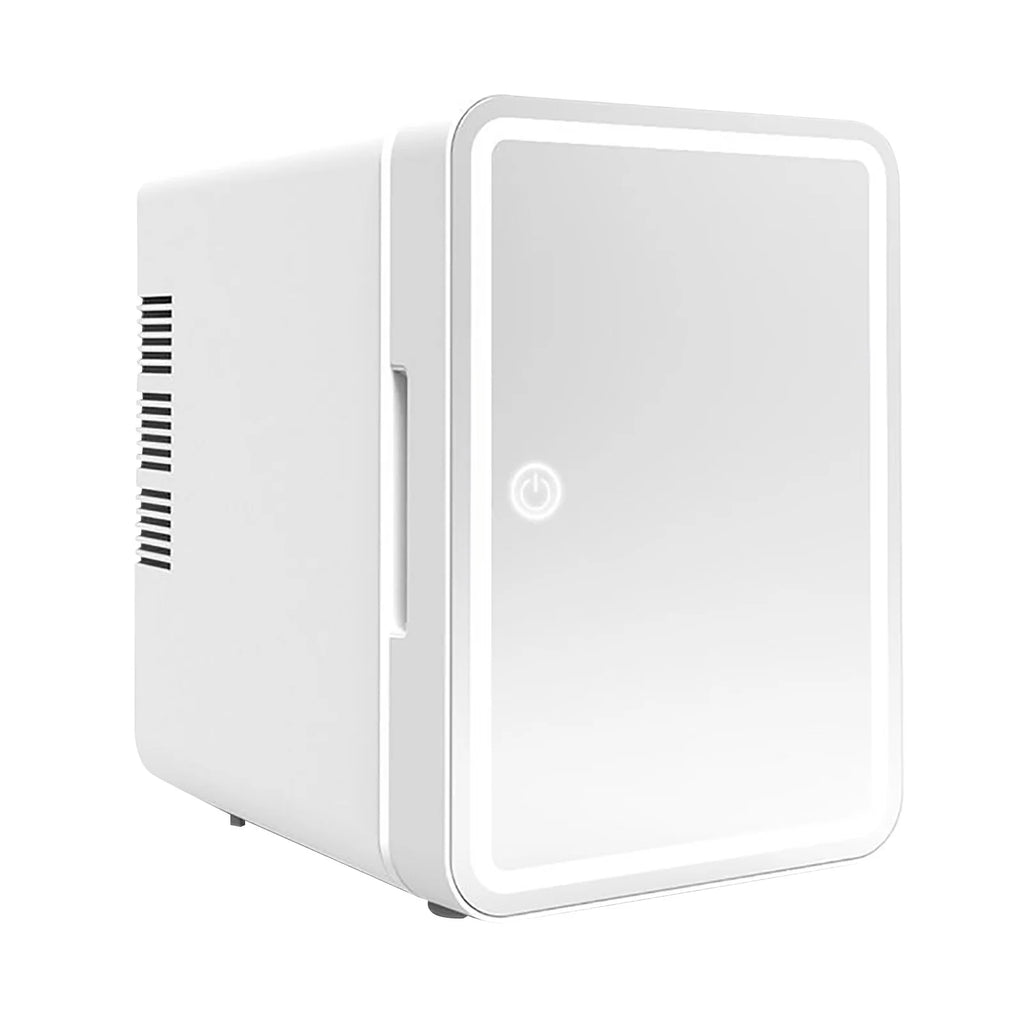 Car Refrigerator 6L Beauty M Irror LED Light Dormitory Mini Refrigerator Cosmetics Facial M Ask Refrigerator High-quality