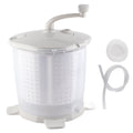 OHHANI Mini Manual Washing Machine Multifunctional ABS Material Detachable Dehydration Basket 1200rpm