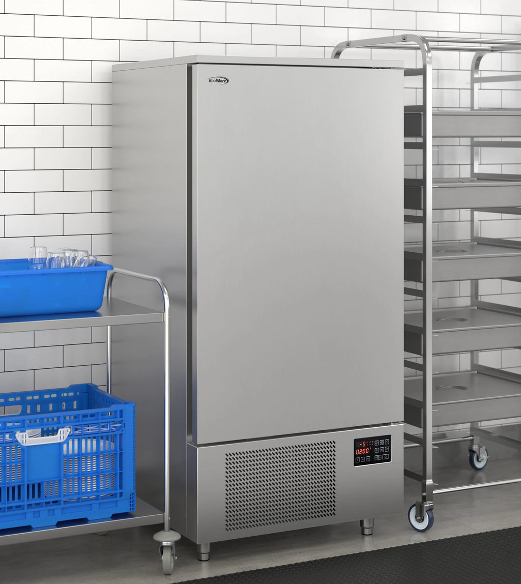 Commercial 10 Pan Reach-in Blast Chiller 88 lbs Rapid Chill / 77 lbs Rapid Freeze